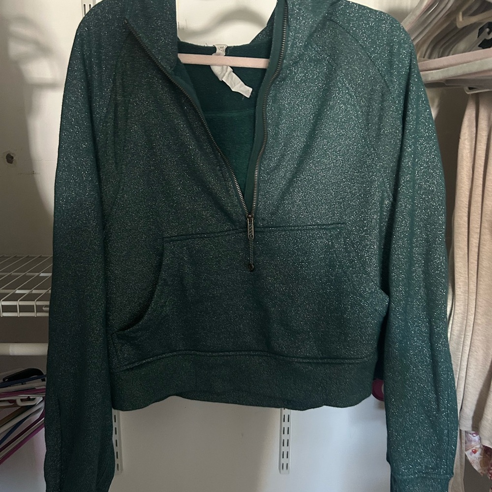 Lululemon scuba in teal storm sparkle